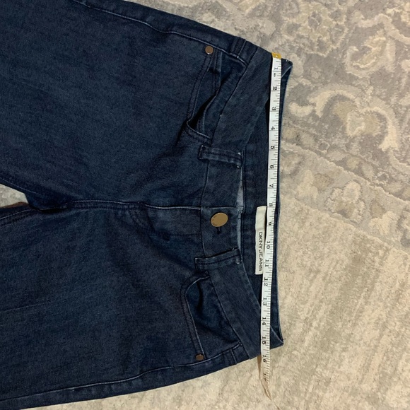 DKNY Boot Cut Dark Blue Denim Jeans - Picture 7 of 8